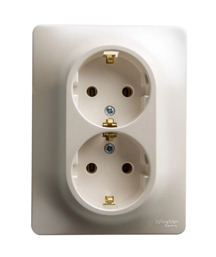 Розетка штепсельная Schneider Electric Glossa GSL000624 16A IP20