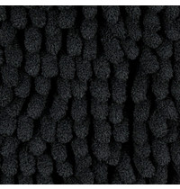 Коврик в ванную Санакс Moss 00414 50х80 см (одинарный, черный, 100% хлопок, ворс 20мм)